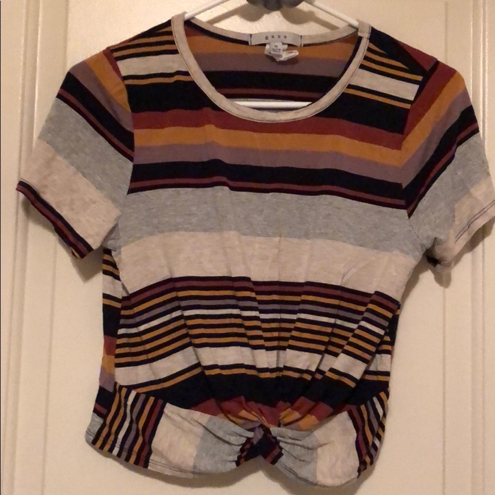 Cropped Short sleeve shirt